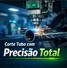 Corte a Laser Tubo: Precisão que Transforma Produção